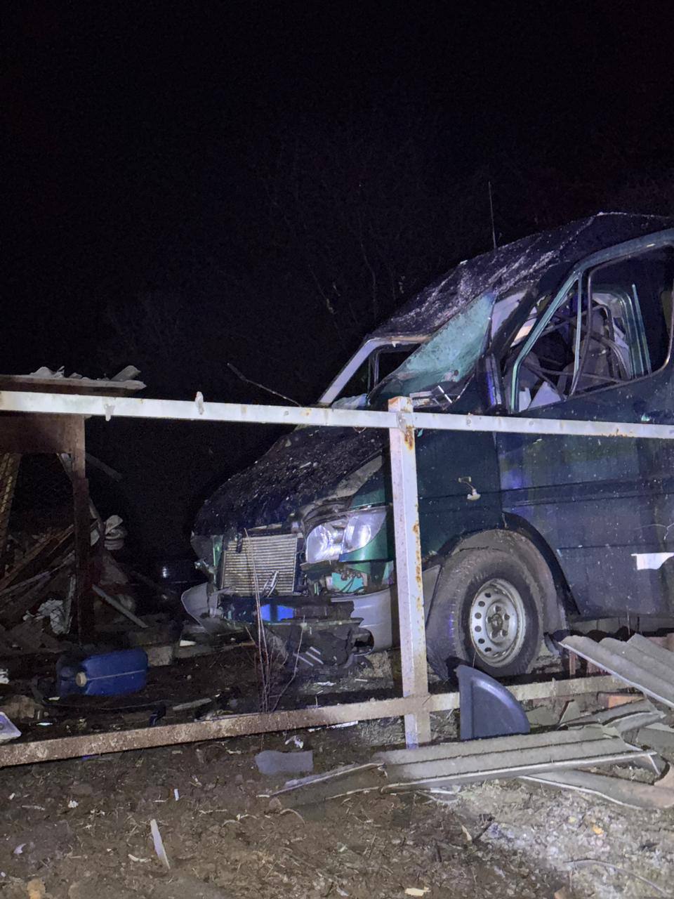 Обстріл міста Люботин, Харківська область, 2 лютого