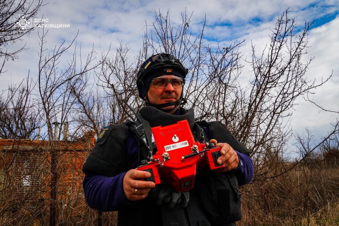 ДСНС очищує Ізюмщину від мін