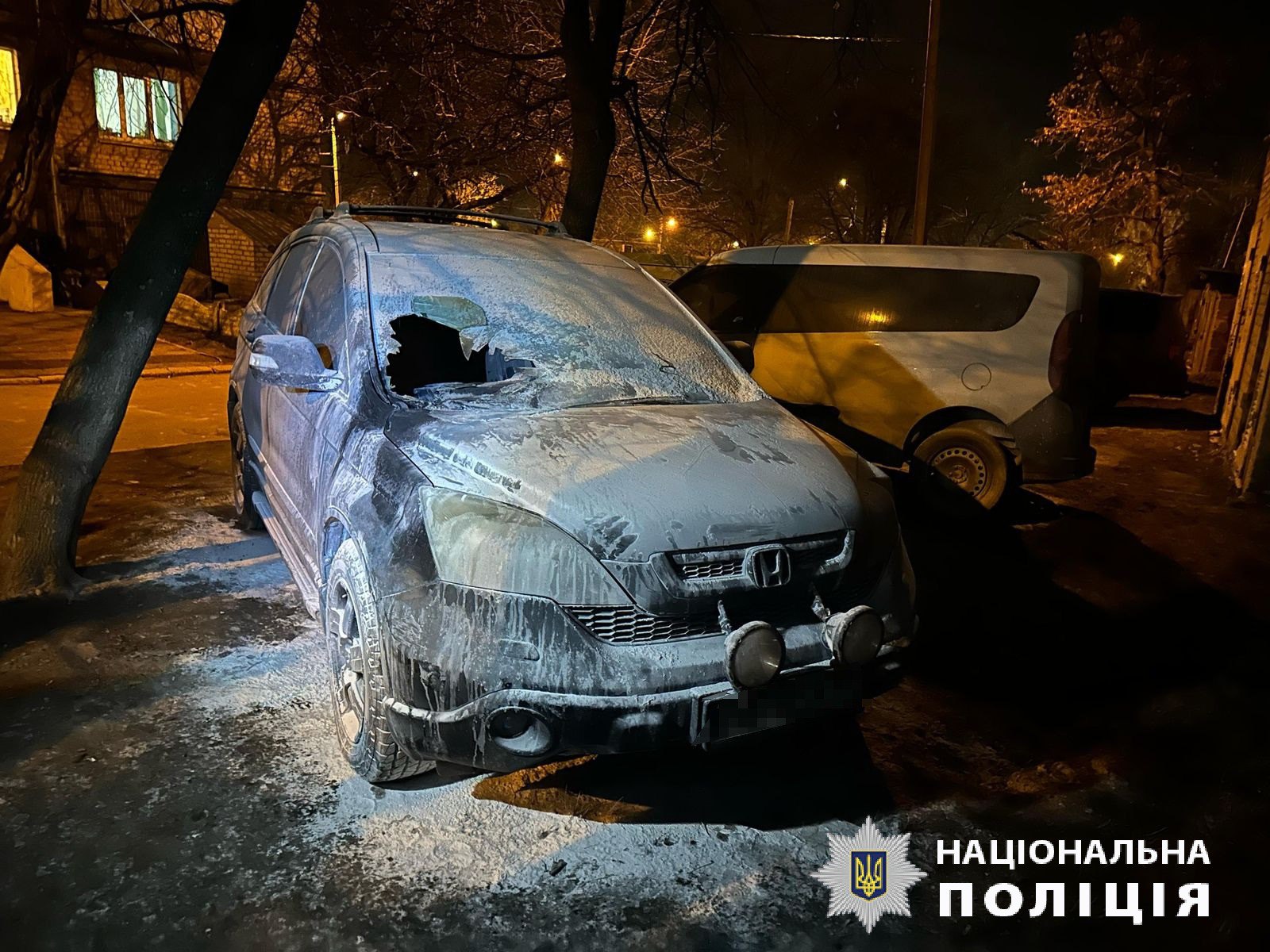 Студент підпалив авто військового