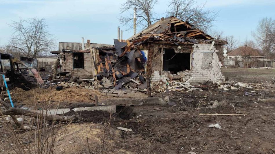 Наслідки атаки рф с. Борова