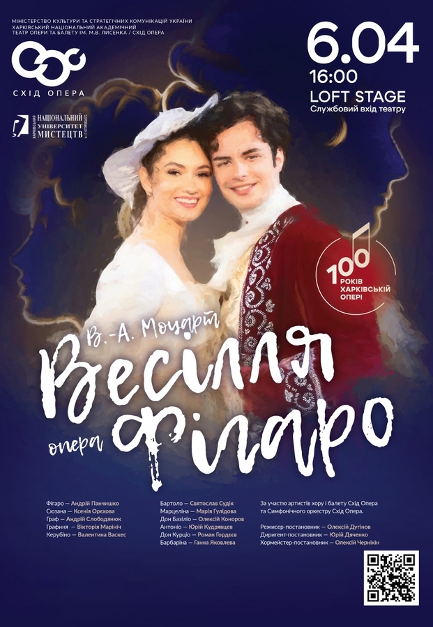 Оперна вистава «Весілля Фігаро»