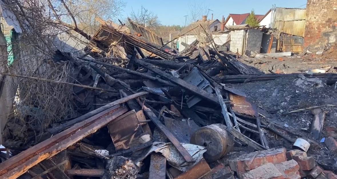 Наслідки обстрілу 