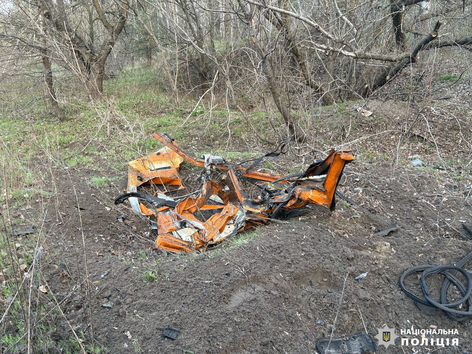 Водій авто підірвався на вибухівці