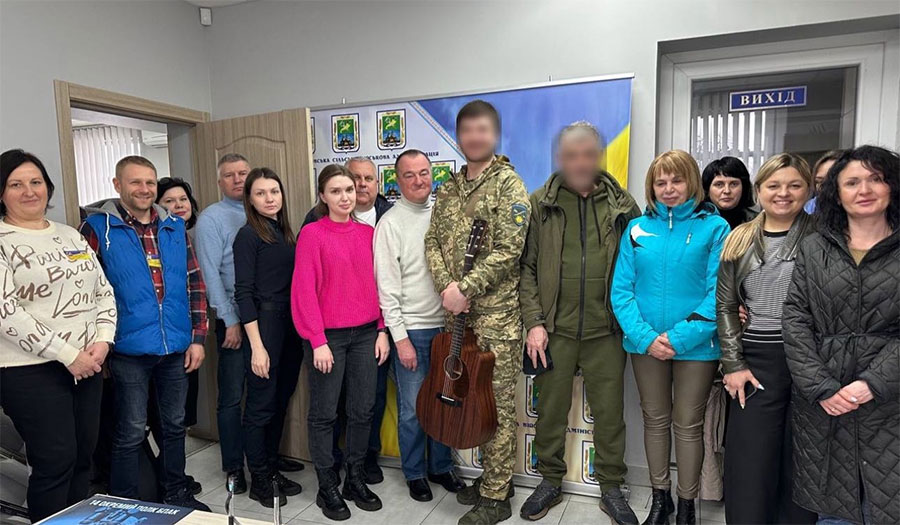 Військові зустрілися з мешканцями громади 