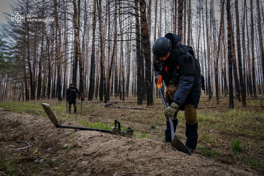Під Ізюмом знайшли міни ПOM-3