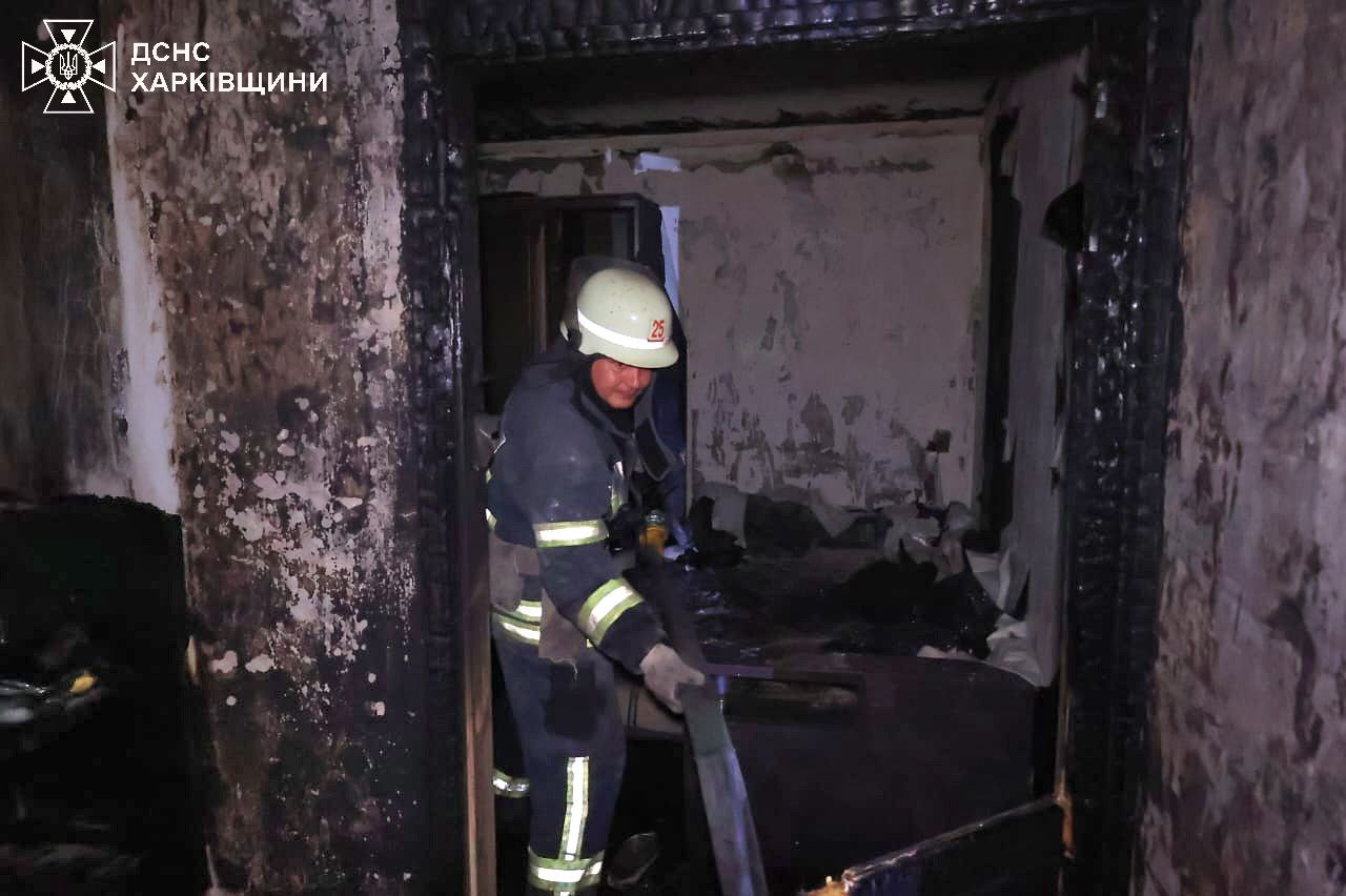 Горіла багатоповерхівка