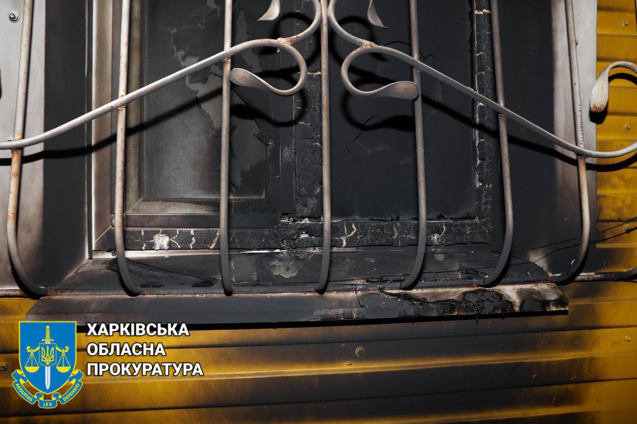 Наслідки підпалу сільради