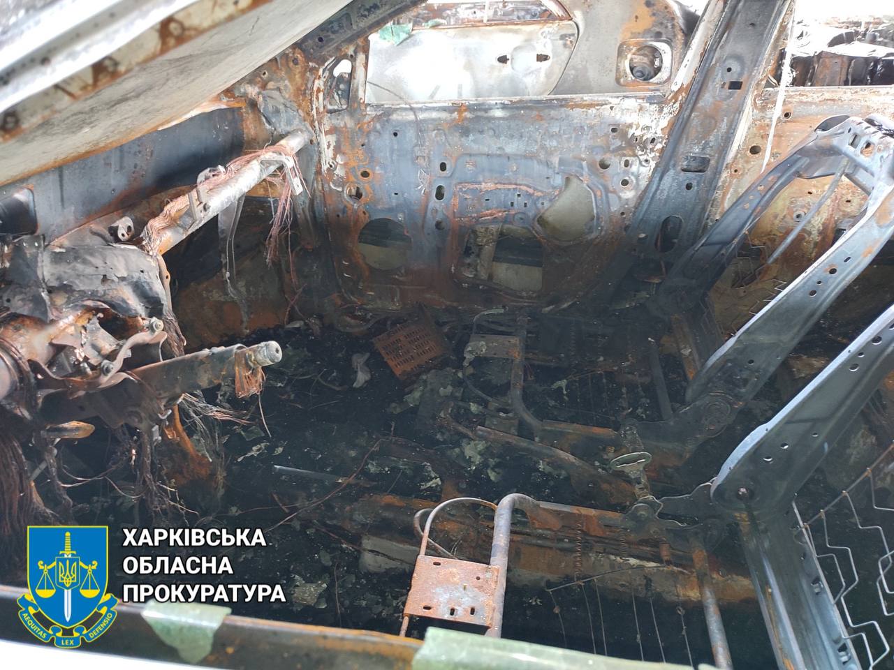 Згорілі автівки