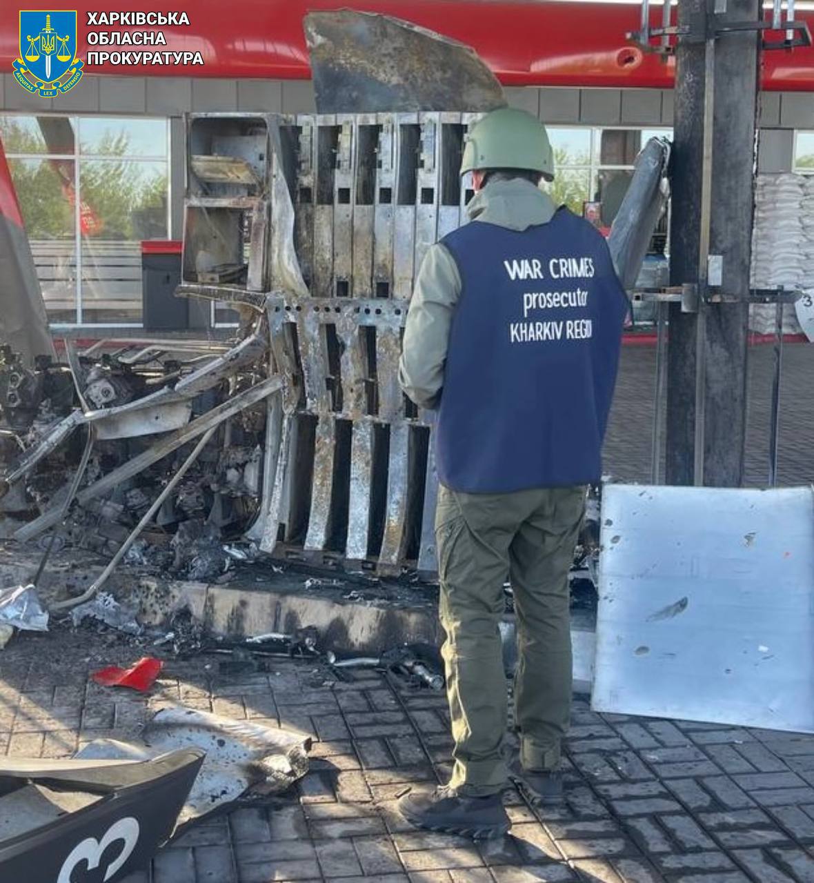 Удар по АЗС у Харкові