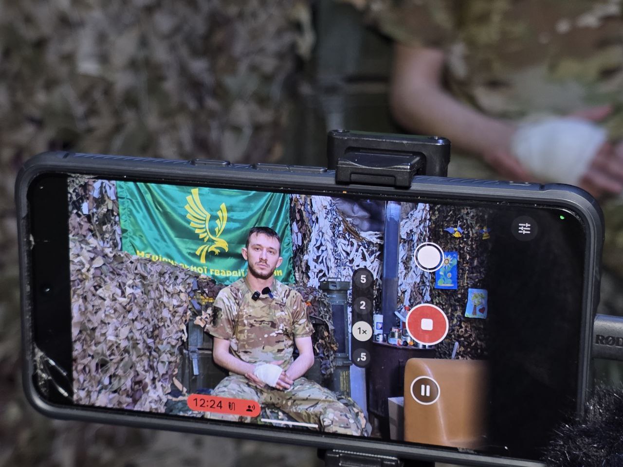 Боєць на псевдо Роккі