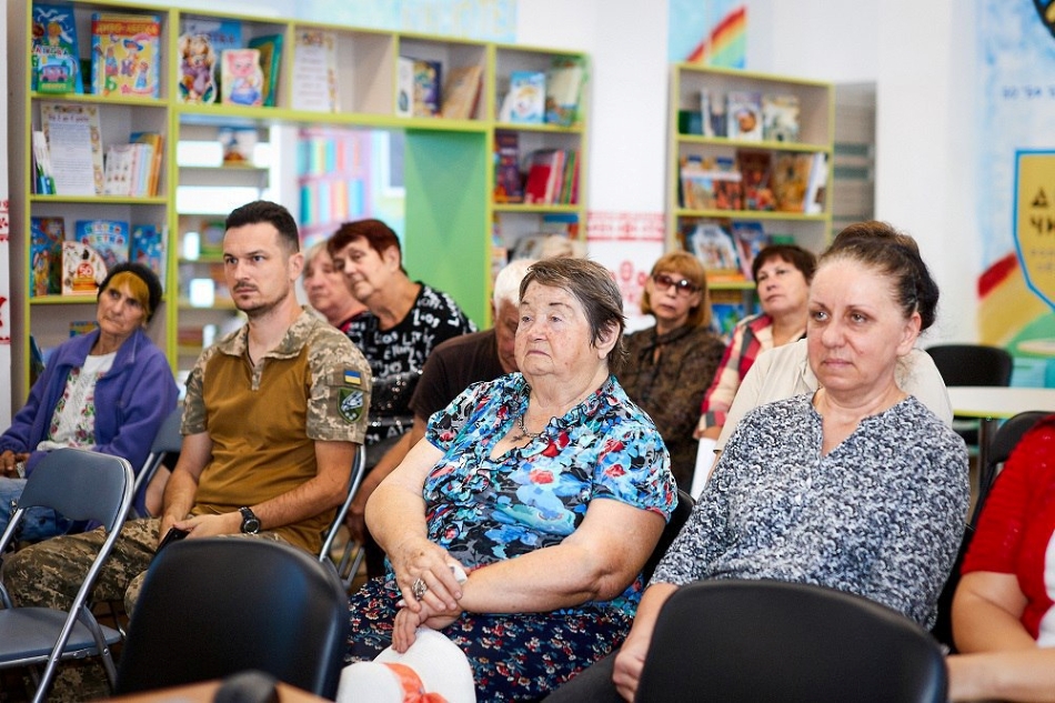 У бібліотеці Ізюма