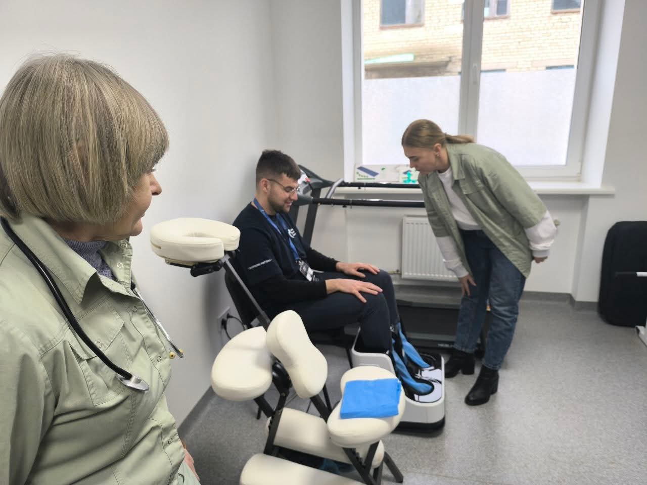Кабінет відновлення у Шевченковому