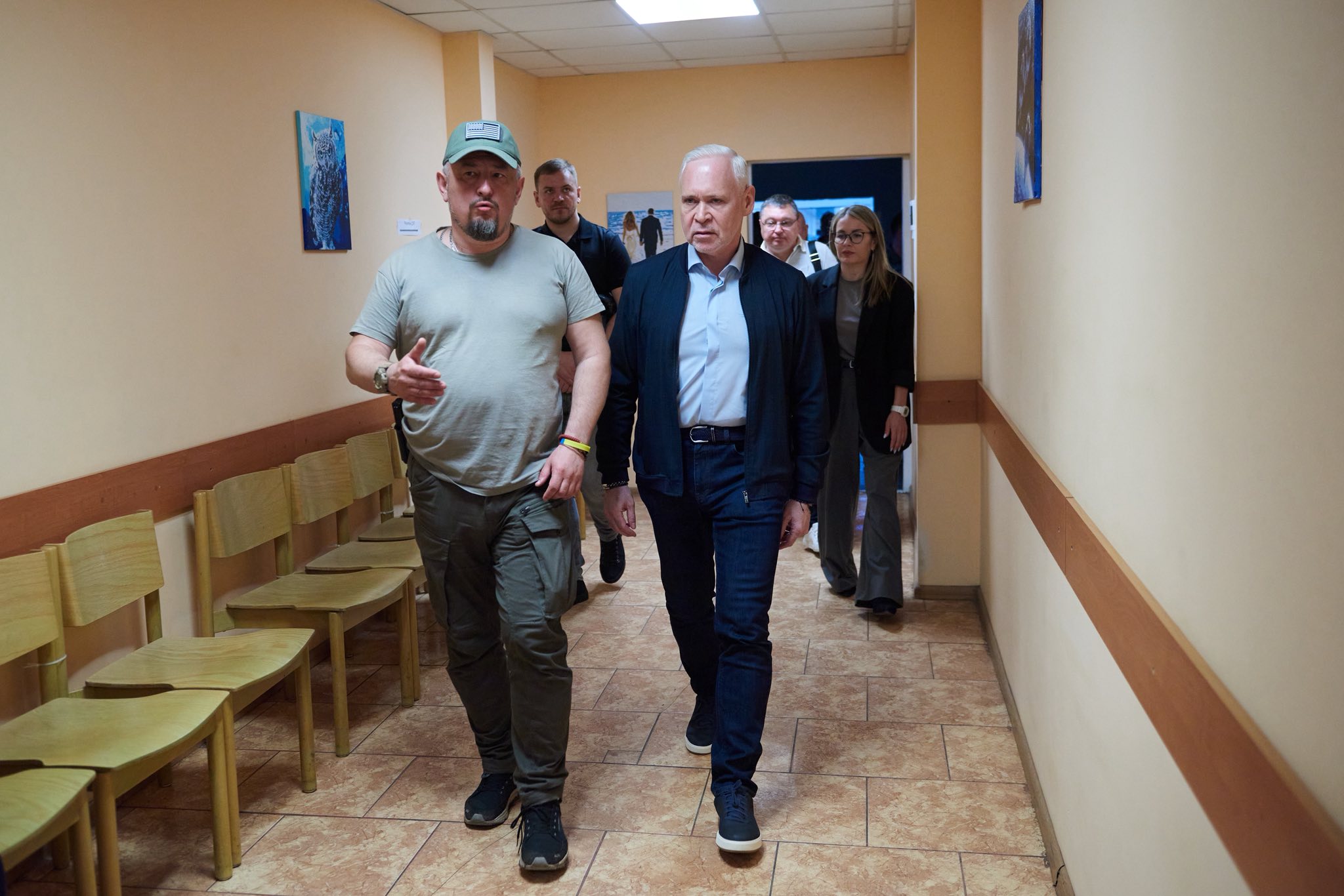 Візит до шпиталю Ігоря Терехова