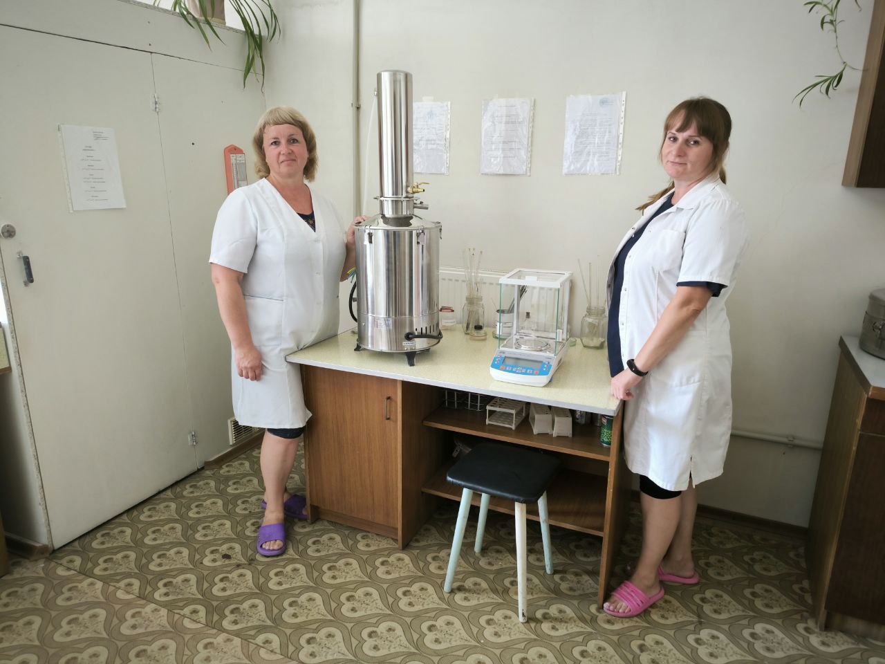 У лабораторії водоканалу
