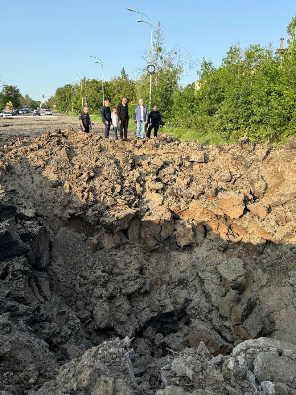 Вирва від удару балистикой