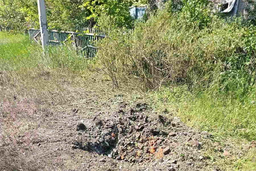 Ушкодження внаслідок обстрілу Івашків