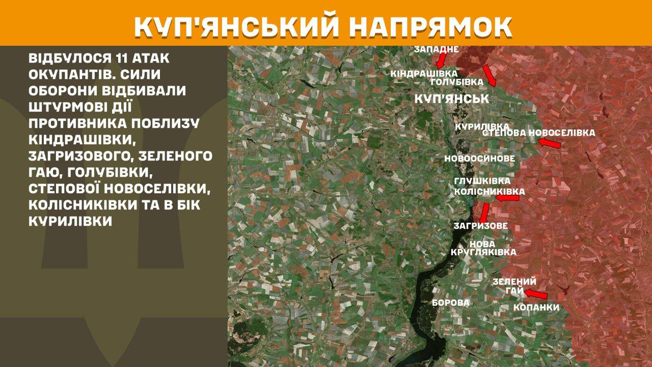 Куп'янський напрямок, 10 червня 2025 року