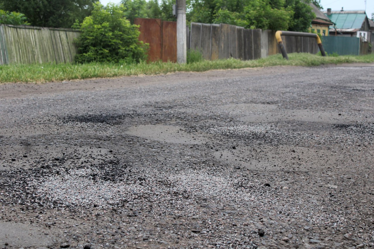 Відновлення доріг в селищі Сахновщина