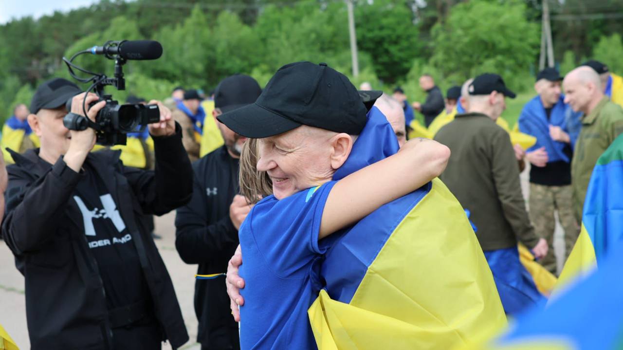 Звільнені з полону рф