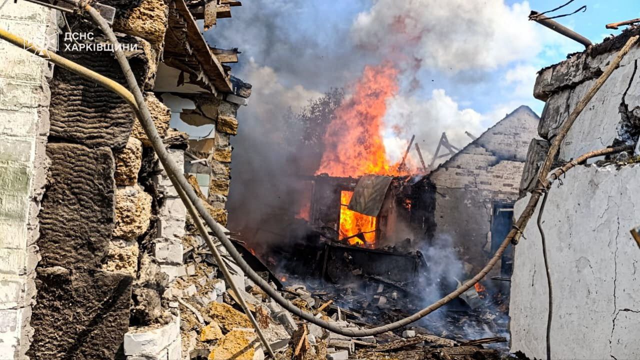 Наслідки обстрілів Борівської громади