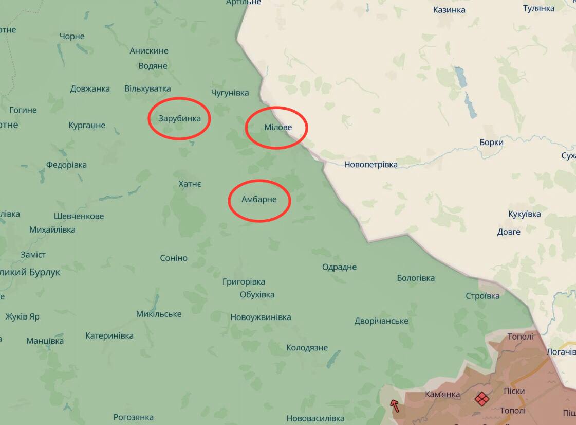 Наступ у Харківській області