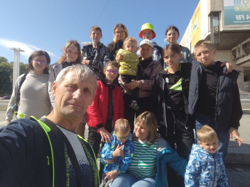 Багатодітна родина Трохимченків з Малинівки