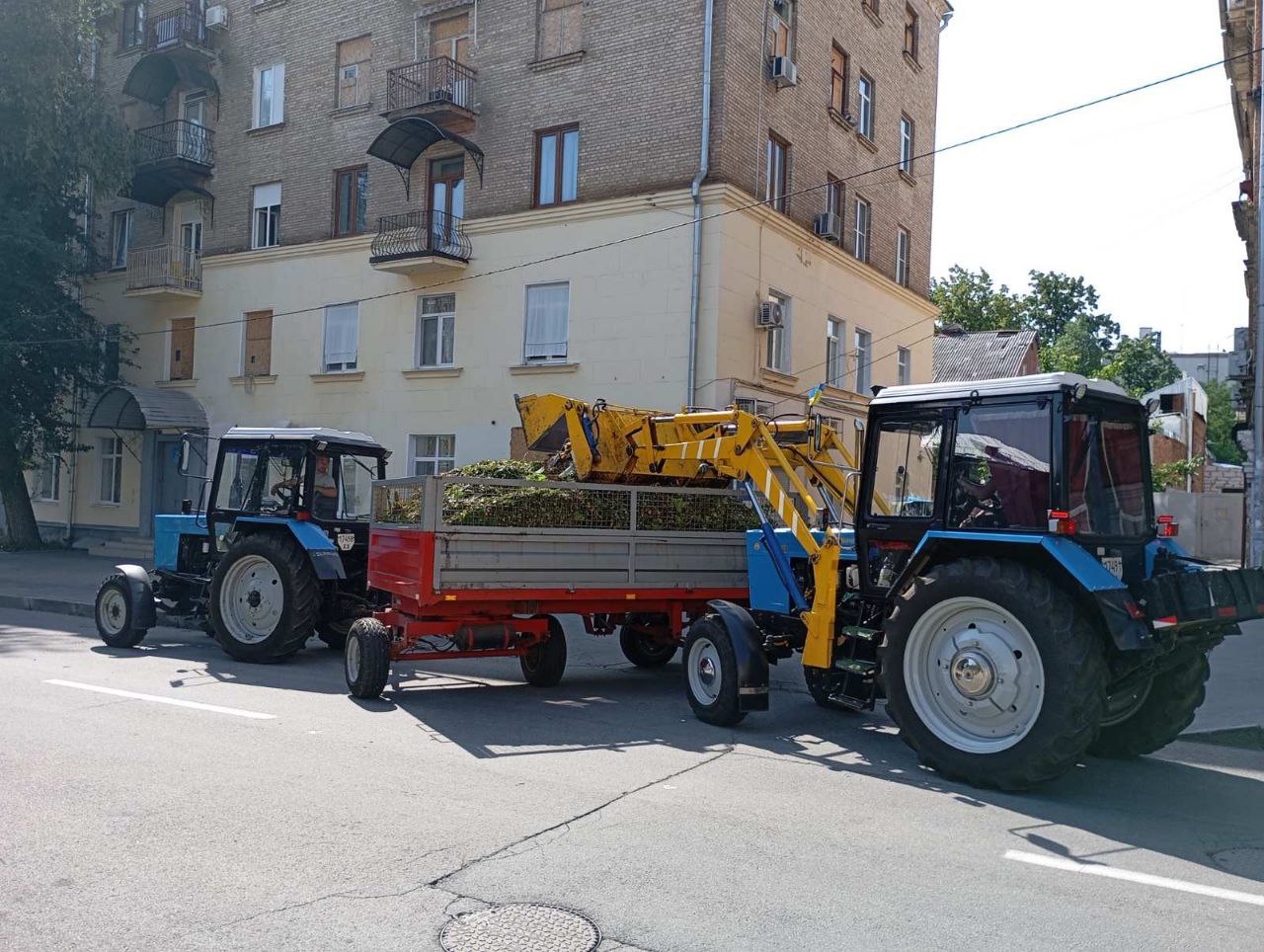 Наслідки буревію у Харкові