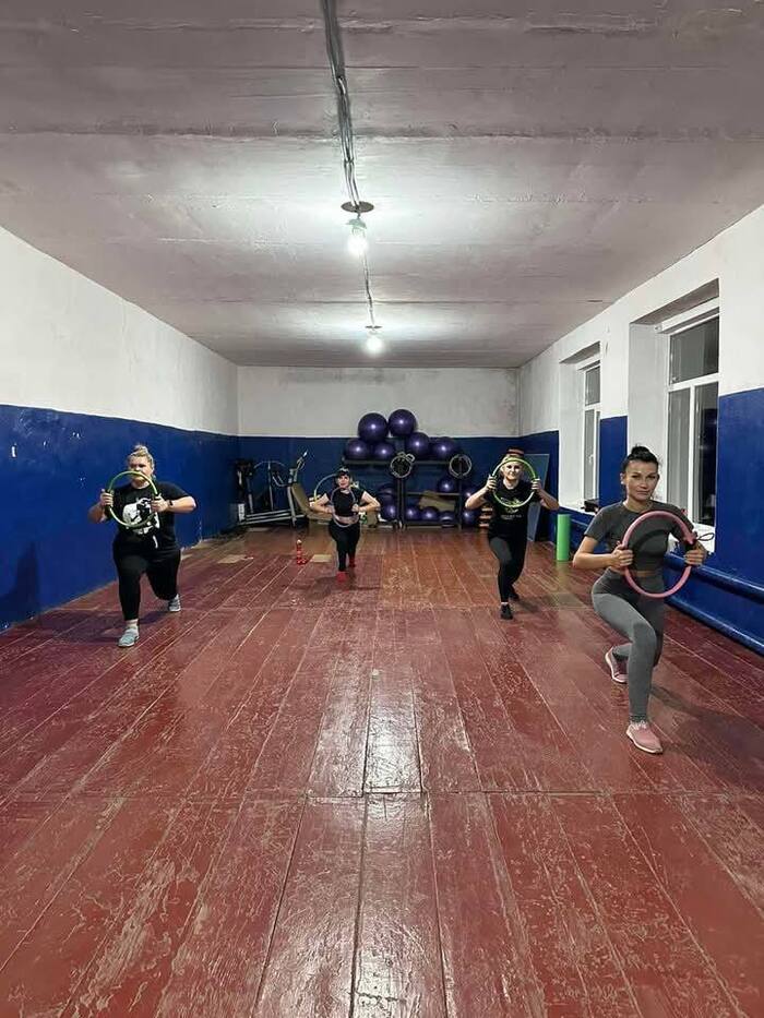 У Коломаку проводять заняття з фітнесу