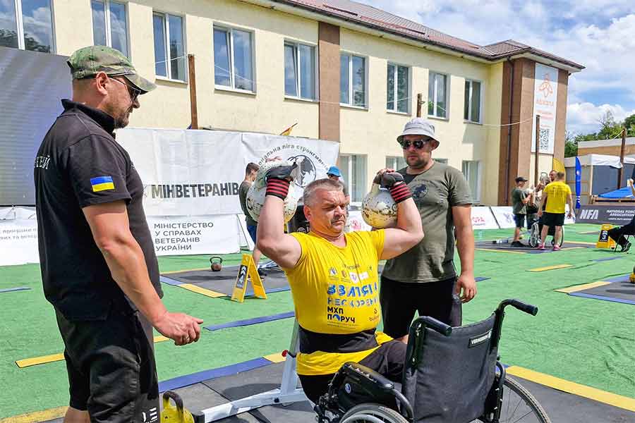На Дніпропетровщині у Кам’янському пройшли змагання серед поранених ветеранів 