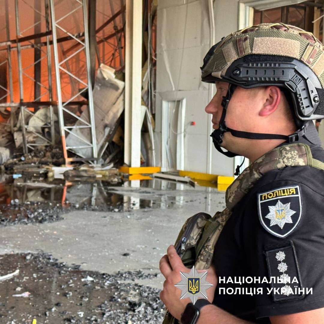 Наслідки ракетного обстрілу