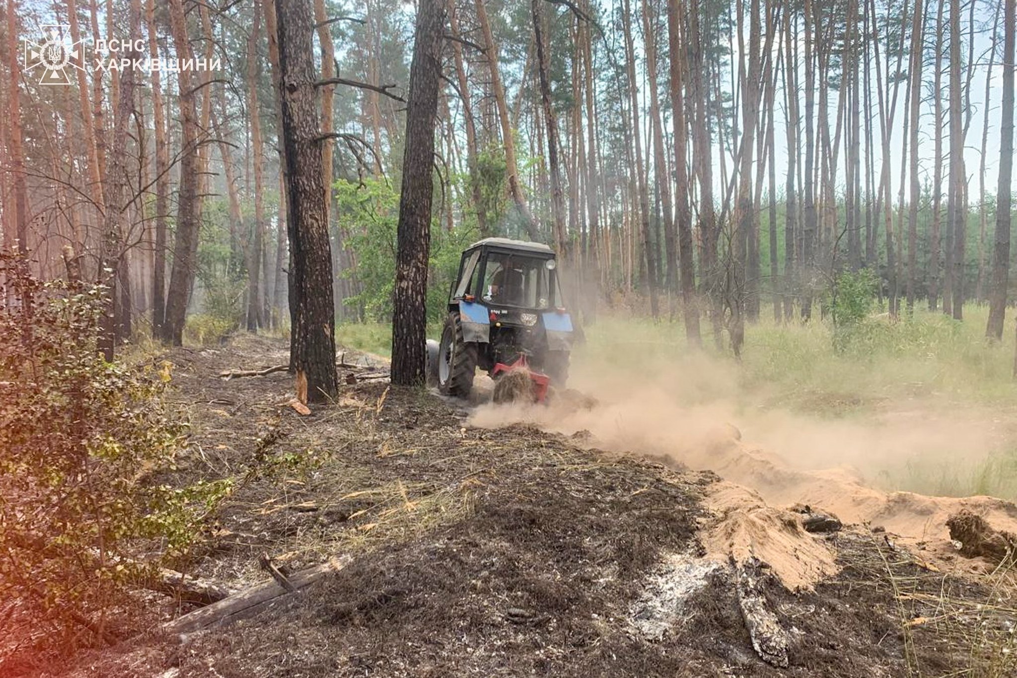 Пожежа унаслідок обстрілів