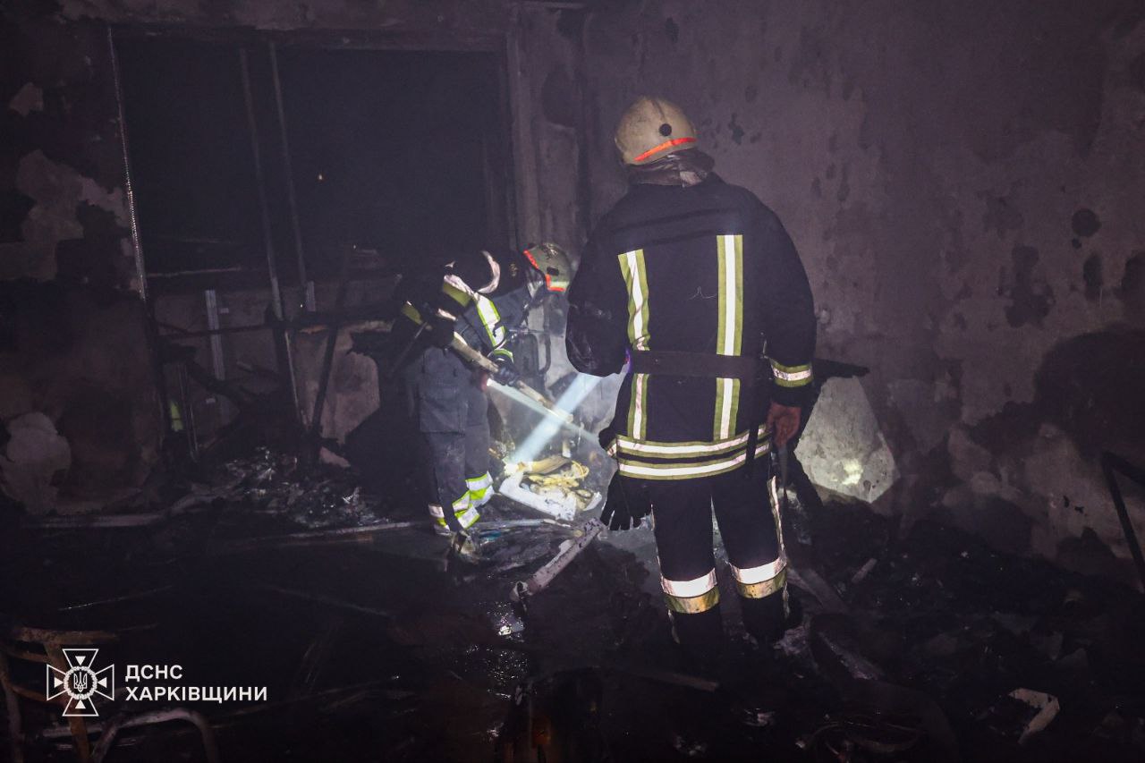 Пожежа в Шевченківському районі