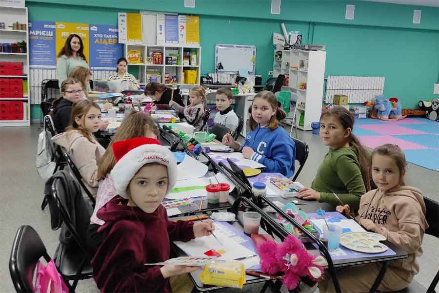 Заняття для дітей Дергачівської громади