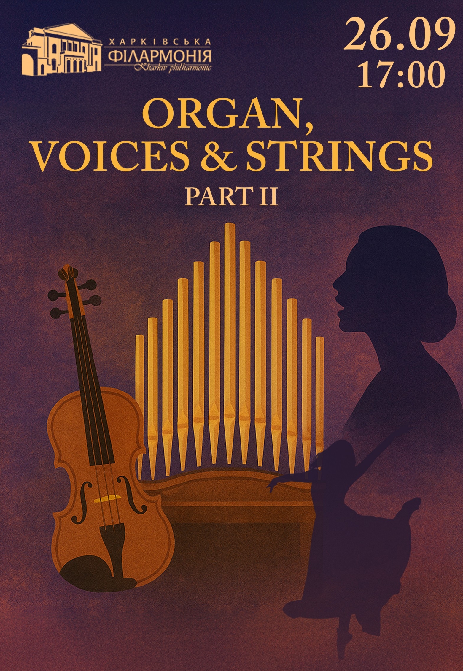 ORGAN, VOICES & STRINGS