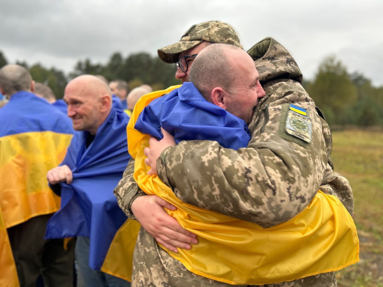 Захисники, які повернулись додому з неволі рф