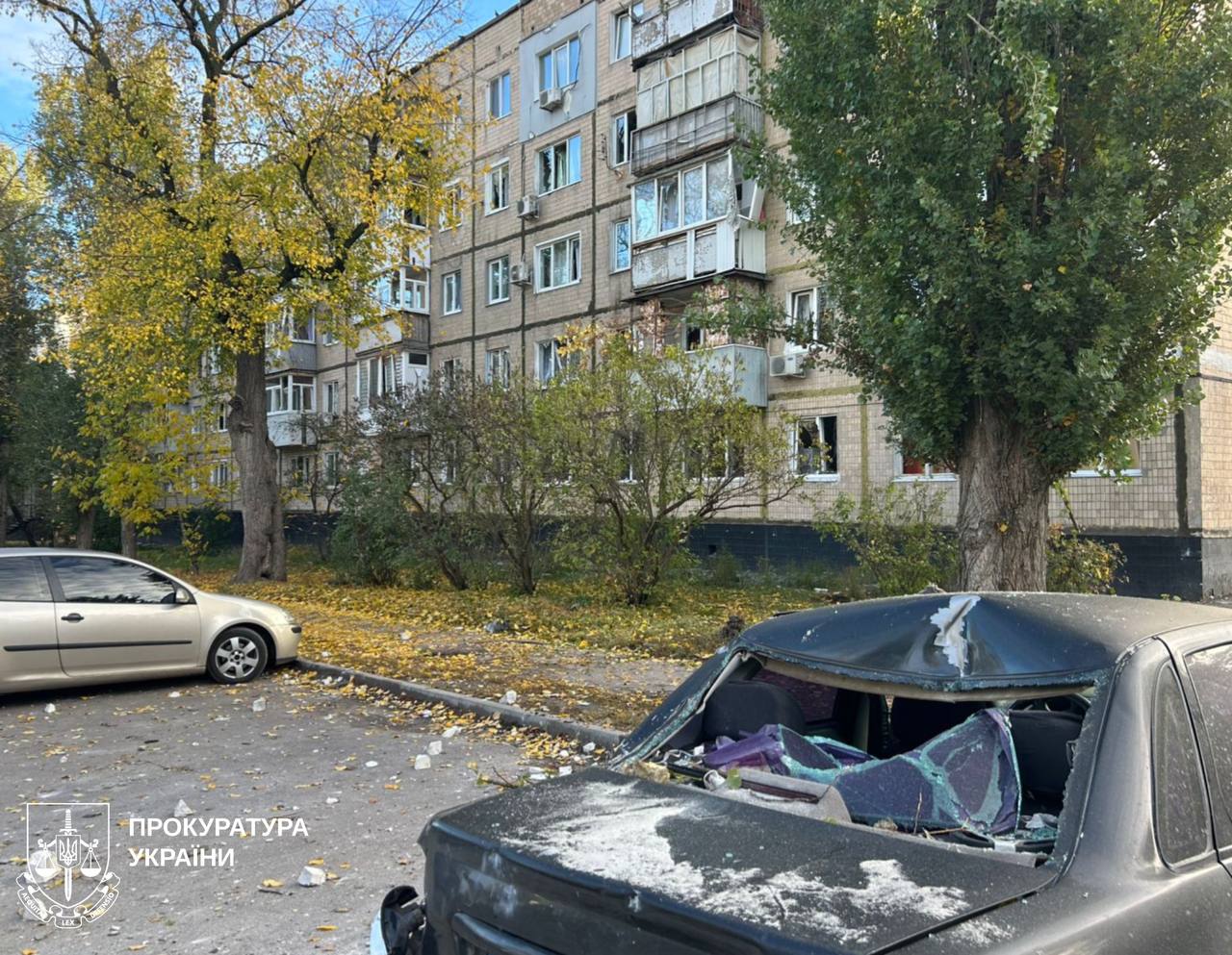 Пошкоджені будинки