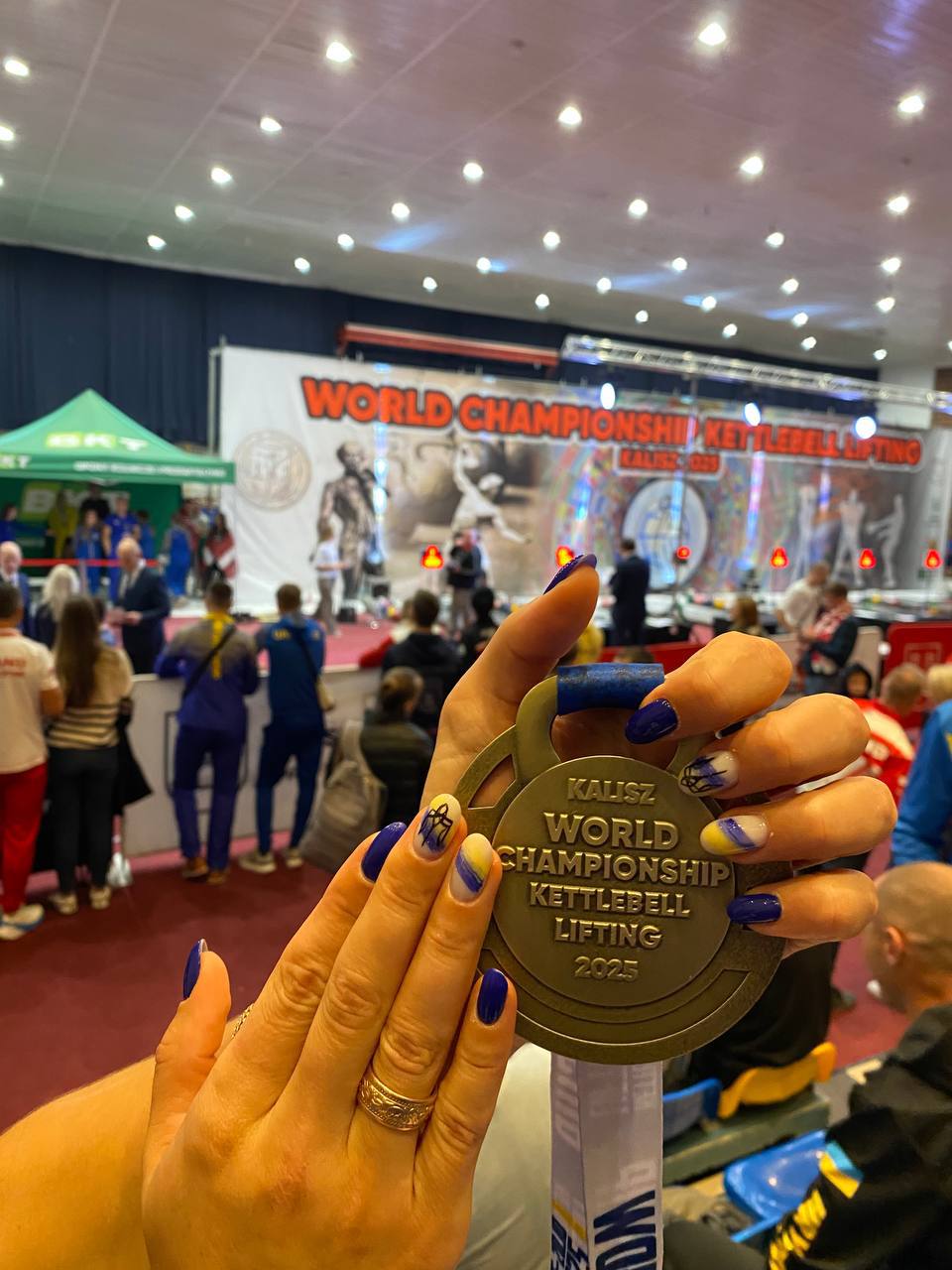 Ірина Лебединець стала чемпіонкою світу з гирьового спорту