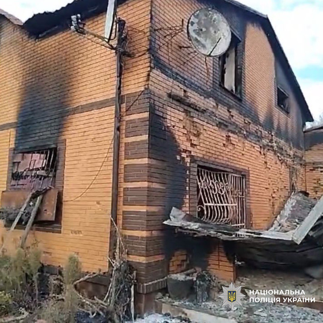 Пошкоджений будинок