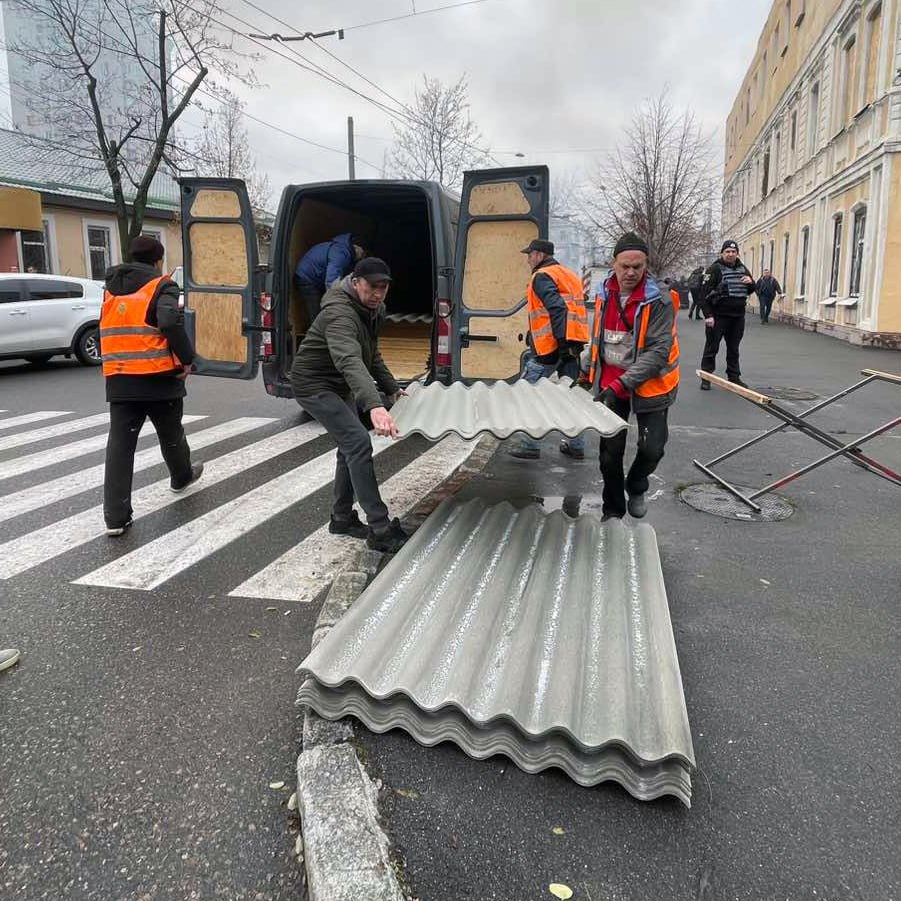 Руйнації унаслідок обстрілу Харкова