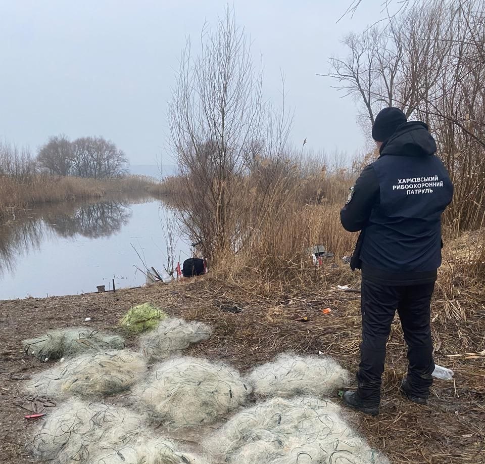 Вилов риби сітками