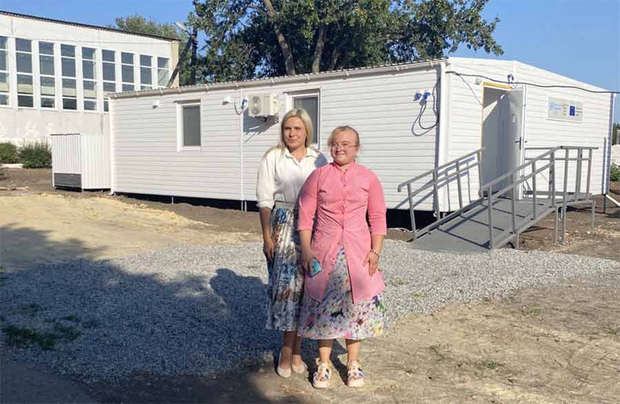 Високопілля, в селі встановили модульну амбулаторію