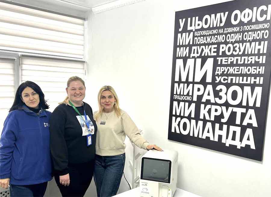 Гематологічний аналізатор від ACF для Валківського центру первинної медицини