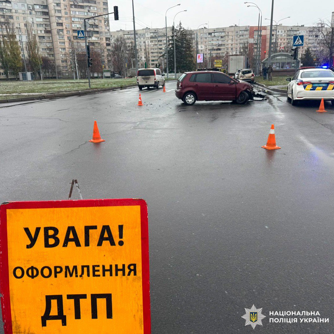 Аварія унаслідок якої перевернулась швидка