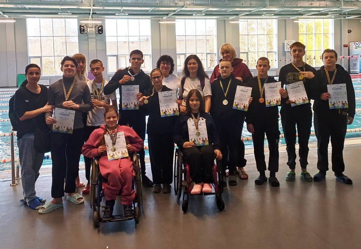 Відкритий чемпіонат Полтавської області з плавання серед спортсменів з інвалідністю 