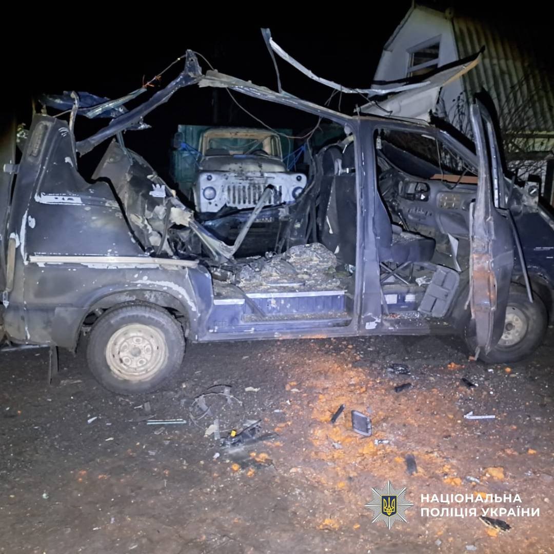 Зруйнований автомобіль