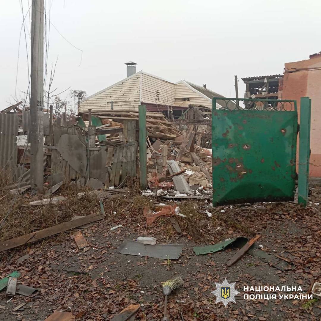 Зруйноване приватне домоволодіння