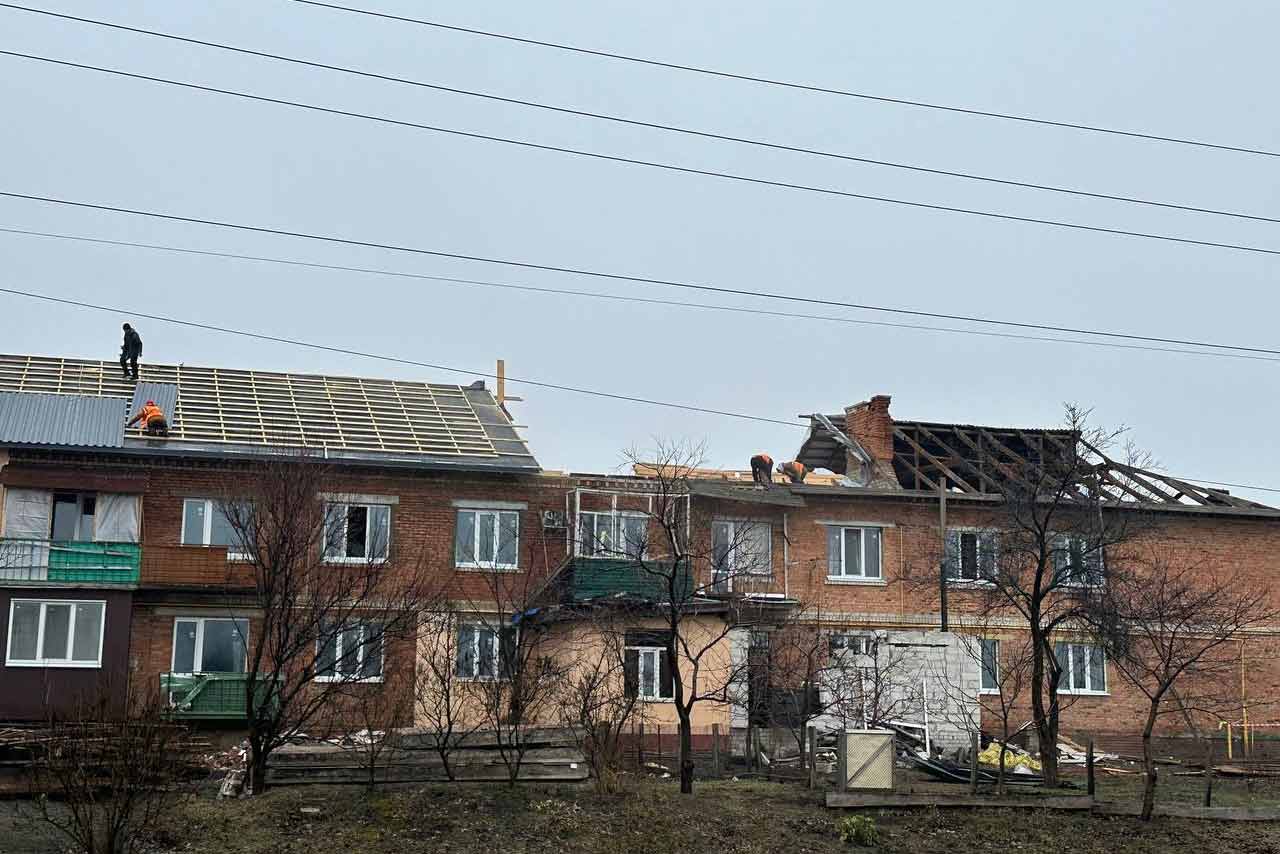 В Циркунах ремонтують будинок