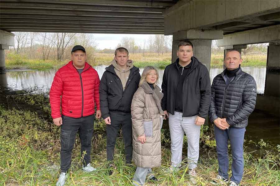 Обслідування пойми річки 