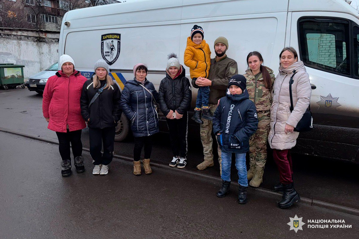 Евакуйовано групу людей з прифронтових громад