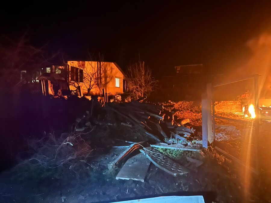 Ворог вдарив БпЛА по селу Рідний Край на Харківщині